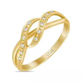 Золотое Кольцо c бриллиантами