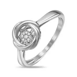 Золотое кольцо c бриллиантами