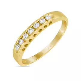 Золотое кольцо c бриллиантами