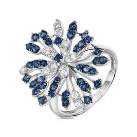 Золотое кольцо c бриллиантами