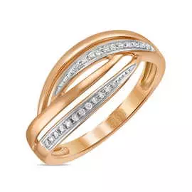 Золотое Кольцо c бриллиантами