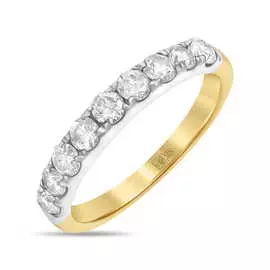 Золотое кольцо c бриллиантами