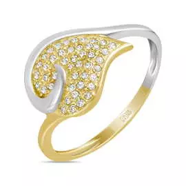 Золотое кольцо c бриллиантами