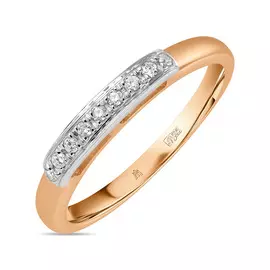 Золотое кольцо c бриллиантами