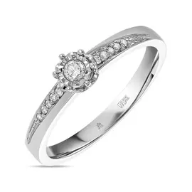 Золотое кольцо c бриллиантами