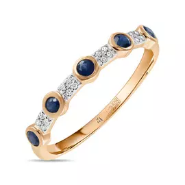 Золотое кольцо c бриллиантами