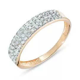 Золотое Кольцо c бриллиантами