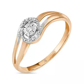 Золотое Кольцо c бриллиантами