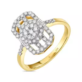 Золотое Кольцо c бриллиантами