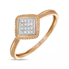 Золотое Кольцо c бриллиантами