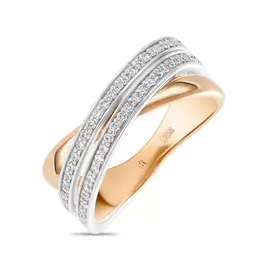 Золотое Кольцо c бриллиантами