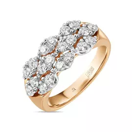 Золотое Кольцо c бриллиантами