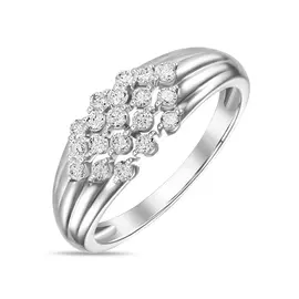 Золотое кольцо c бриллиантами