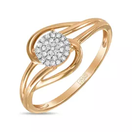 Золотое Кольцо c бриллиантами