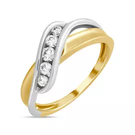 Золотое Кольцо c бриллиантами
