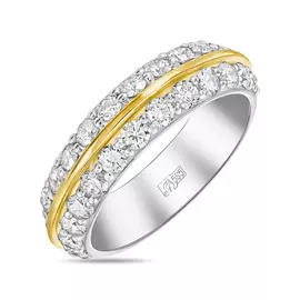 Золотое кольцо c бриллиантами