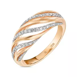 Золотое Кольцо c бриллиантами