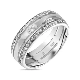 Золотое кольцо c бриллиантами