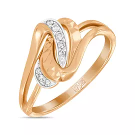 Золотое Кольцо c бриллиантами