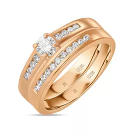 Золотое Кольцо c бриллиантами