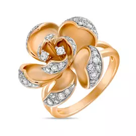 Золотое Кольцо c бриллиантами