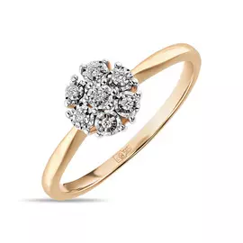 Золотое Кольцо c бриллиантами