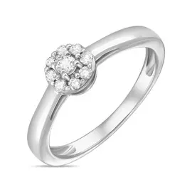 Золотое кольцо c бриллиантами