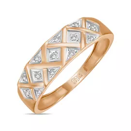 Золотое Кольцо c бриллиантами