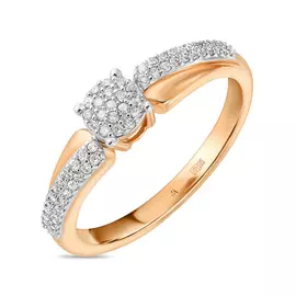 Золотое Кольцо c бриллиантами