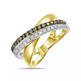 Золотое Кольцо c бриллиантами