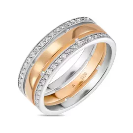 Золотое Кольцо c бриллиантами