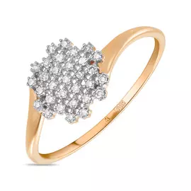 Золотое Кольцо c бриллиантами