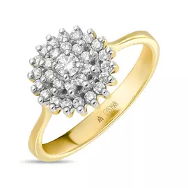 Золотое Кольцо c бриллиантами