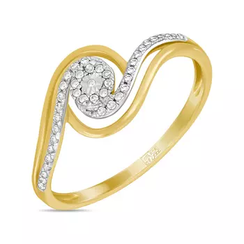 Золотое Кольцо c бриллиантами