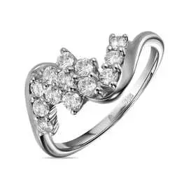 Золотое кольцо c бриллиантами