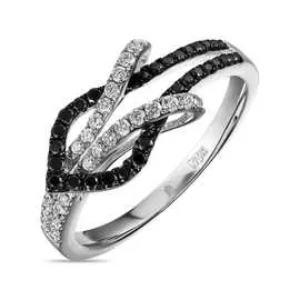 Золотое кольцо c бриллиантами