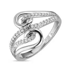 Золотое кольцо c бриллиантами