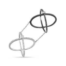 Золотое кольцо c бриллиантами