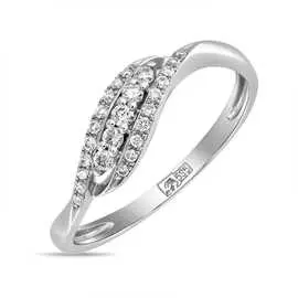 Золотое кольцо c бриллиантами