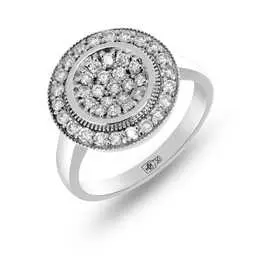 Золотое кольцо c бриллиантами