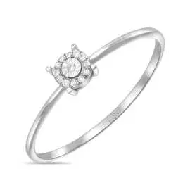 Золотое кольцо c бриллиантами