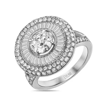 Золотое кольцо c бриллиантами