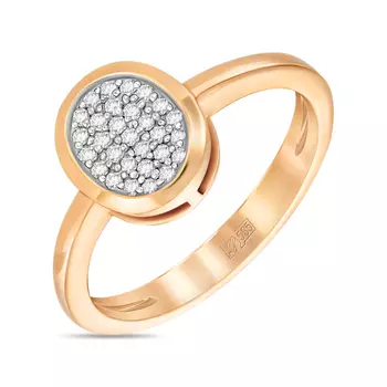 Золотое кольцо c бриллиантами