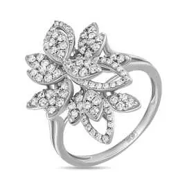 Золотое кольцо c бриллиантами