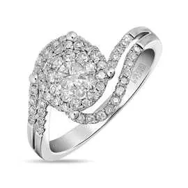 Золотое кольцо c бриллиантами