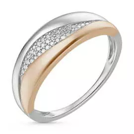 Золотое кольцо c бриллиантами