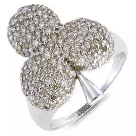 Золотое кольцо c бриллиантами