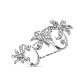 Золотое кольцо c бриллиантами