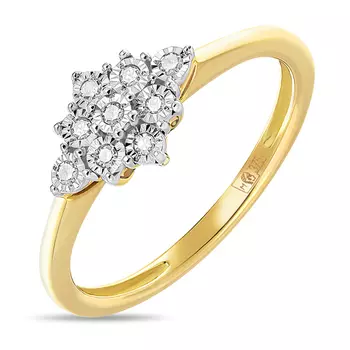 Золотое кольцо c бриллиантами