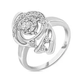 Золотое кольцо c бриллиантами